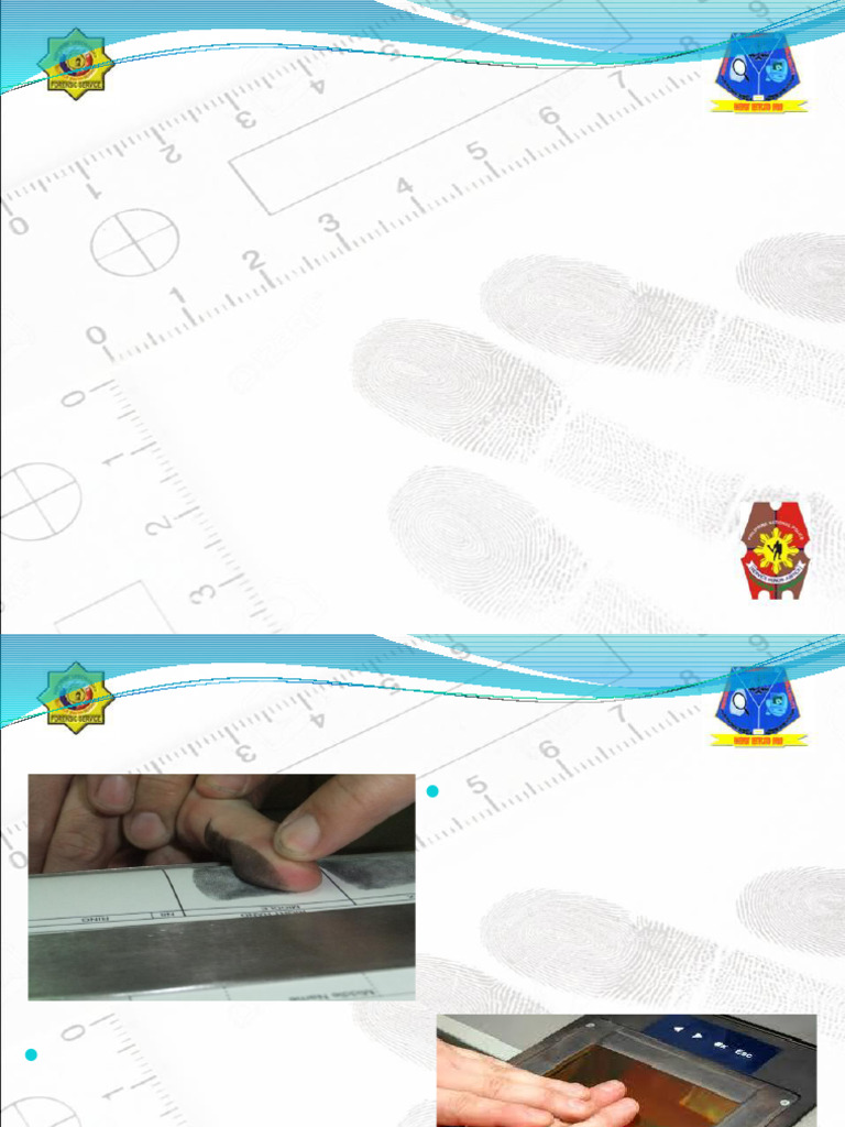 Ok 7. Guidelines in Taking Standard Fingerprint | PDF | Fingerprint