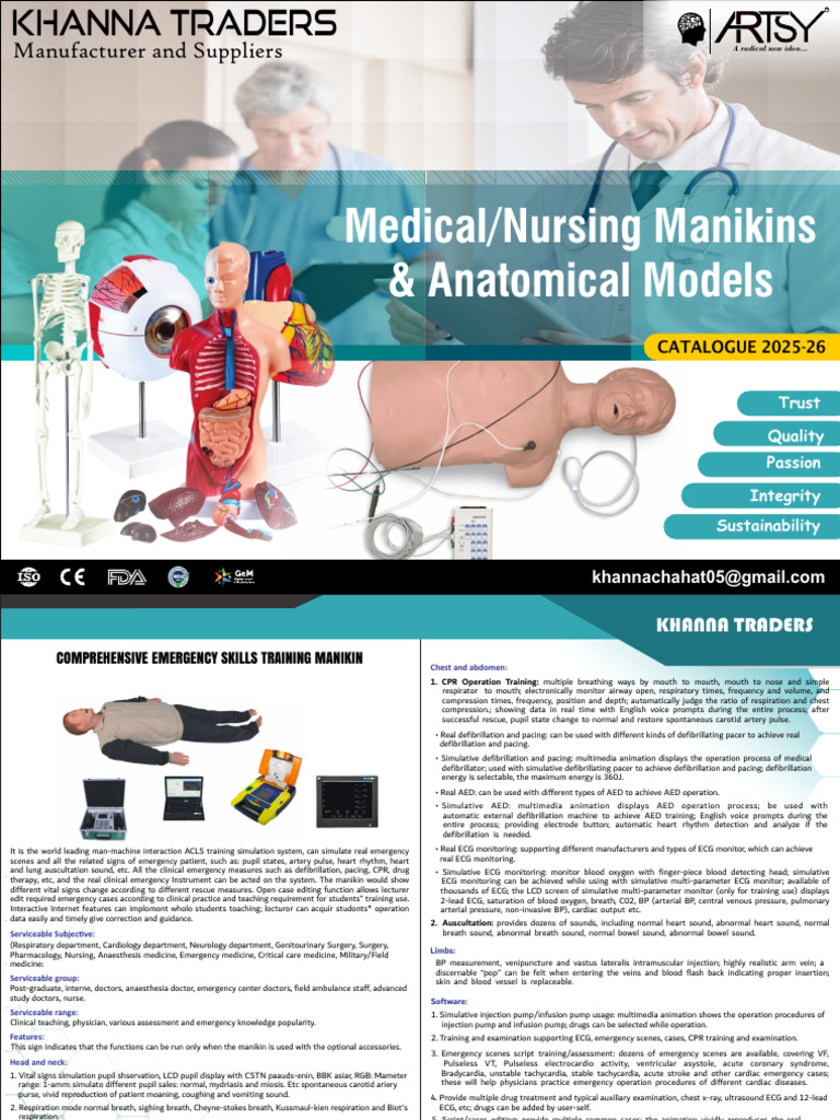 Bsc Nursing Lab Equipment | PDF | Cardiopulmonary Resuscitation | Heart