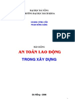 Giao Trinh an Toan Lao Dong Trong Xay Dung - DH Da Nang
