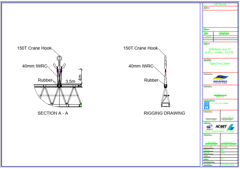 Rigging Drawing | PDF