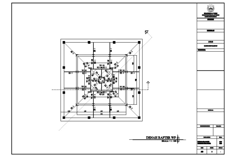 Denah Rafter | PDF