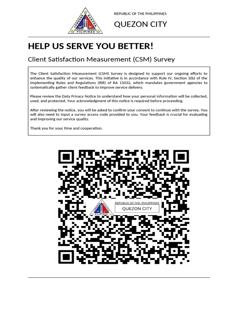CSM QR Code 2026 Legal Size | PDF