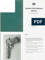 Automatic Pistol Neuhausen SP 47-8 (Sig P210) Manual