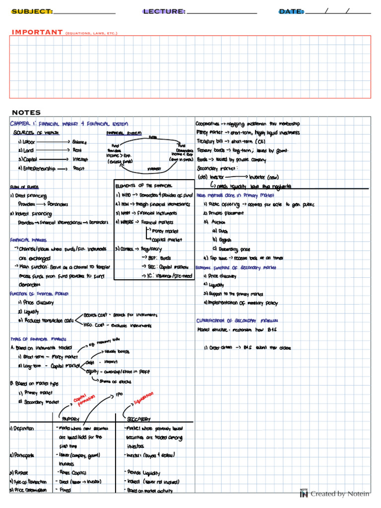 Notein Template (2) | PDF