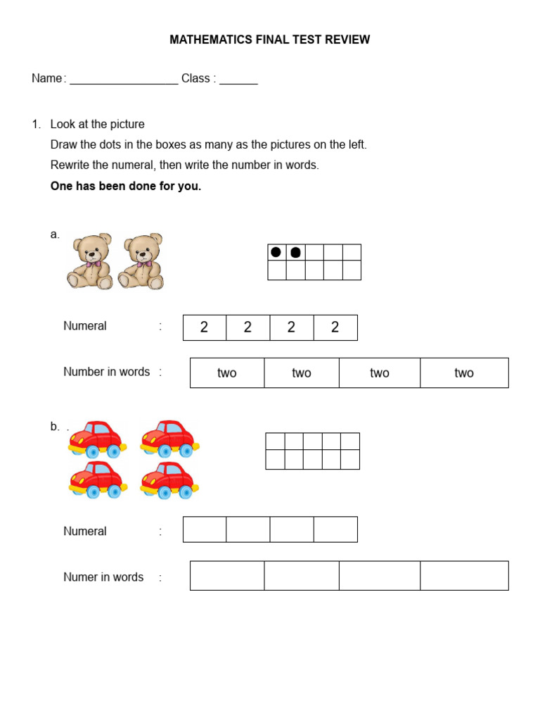 Mathematics Final Test 1 Review | PDF | Chess Theory | Chess