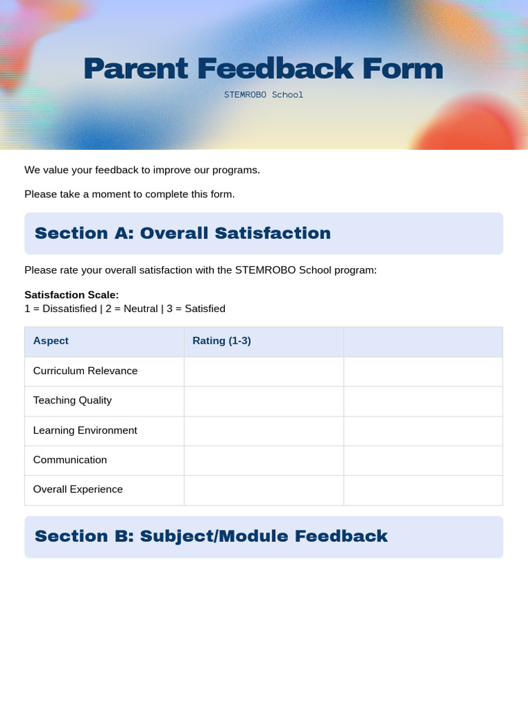Parent Feedback Form_20260410_222301_0000 | PDF