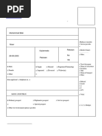 Form Visa Dan Perdim 11 | PDF