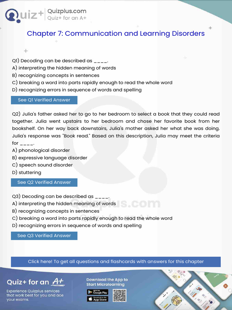 Decoding Can Be Described As | PDF | Eating Disorder | Anxiety