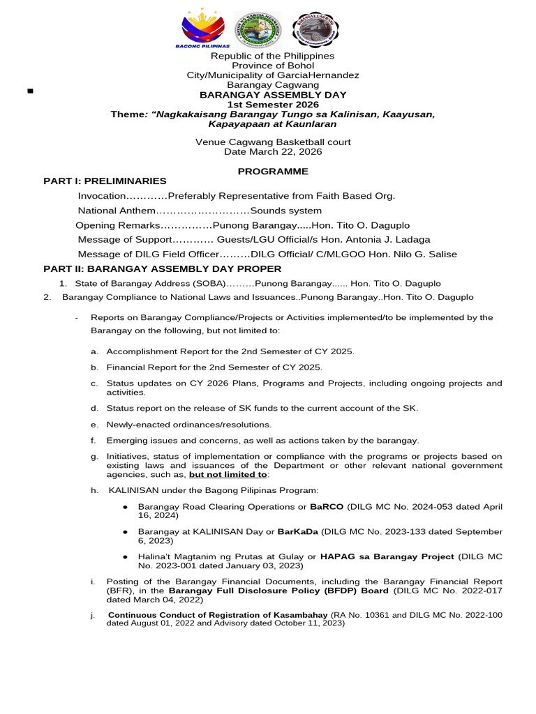 Annex E Programme Template | PDF