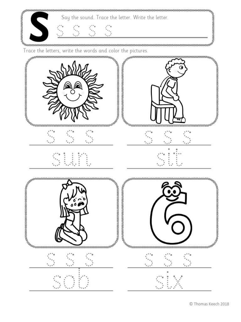 Ss LA Worksheet | PDF
