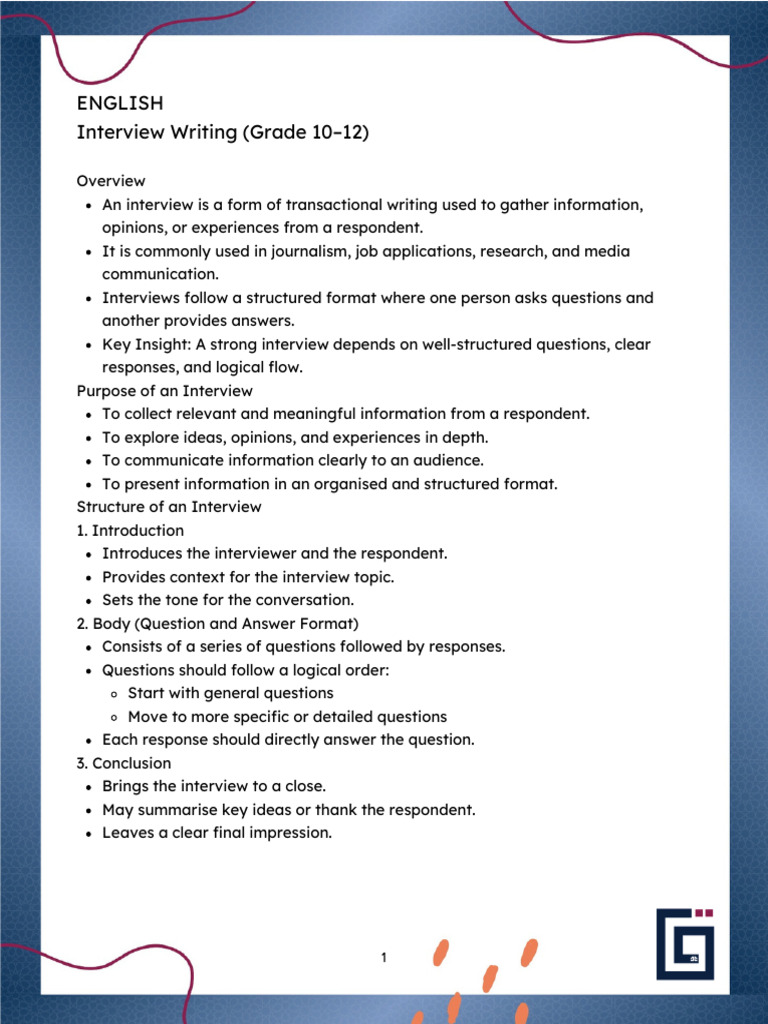 1775595429952-Handout - Transactional Writing Interview | PDF ...