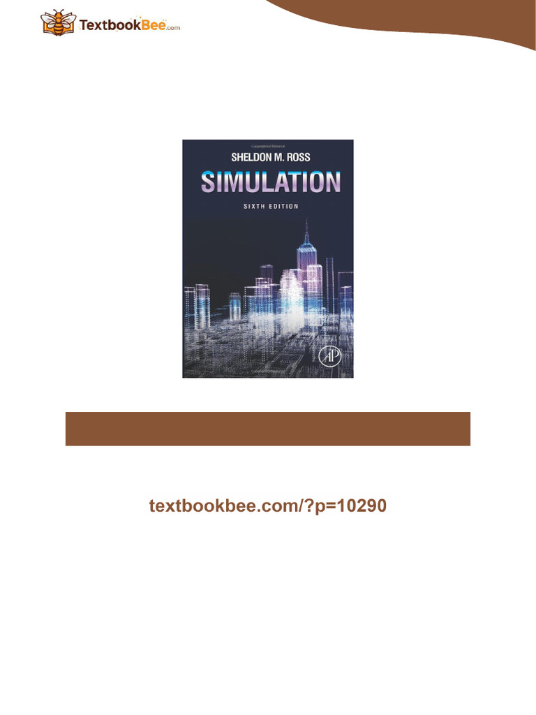 Simulation 6th Edition Sheldon M. Ross Online Reading | PDF ...