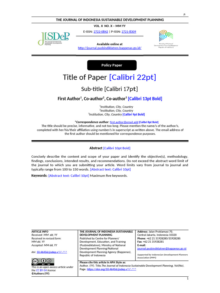 PolicyPaperTemplate20240909 | PDF | Data | Page Layout