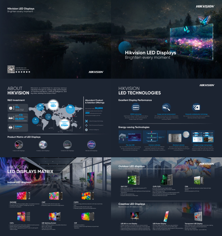 Brochure_Hikvision-LED-Displays_ | PDF | Light Emitting Diode | Energy ...