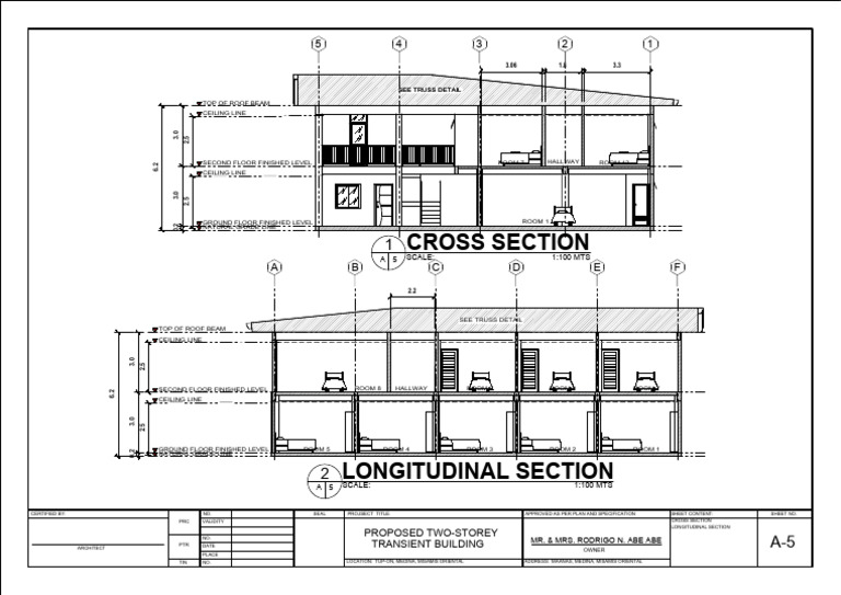 SIMPLE ARCHITECTURAL PLAN A5 | PDF | Structural Engineering | Building ...