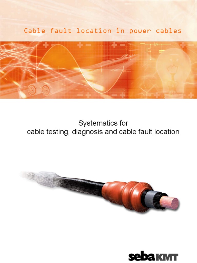 Cable Fault Location Techniques | PDF | High Voltage | Manufactured Goods