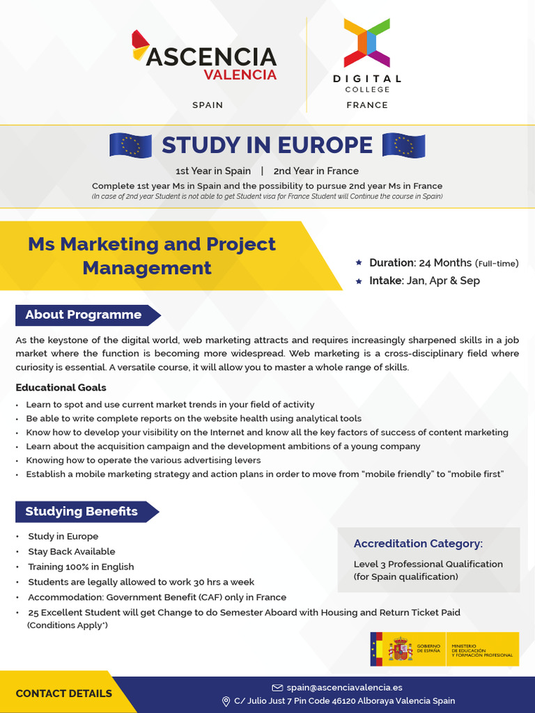 Ms Marketing and Project Management | PDF | Business