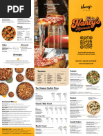 Donatos Carryout Menu | PDF | Pizza | Sausage