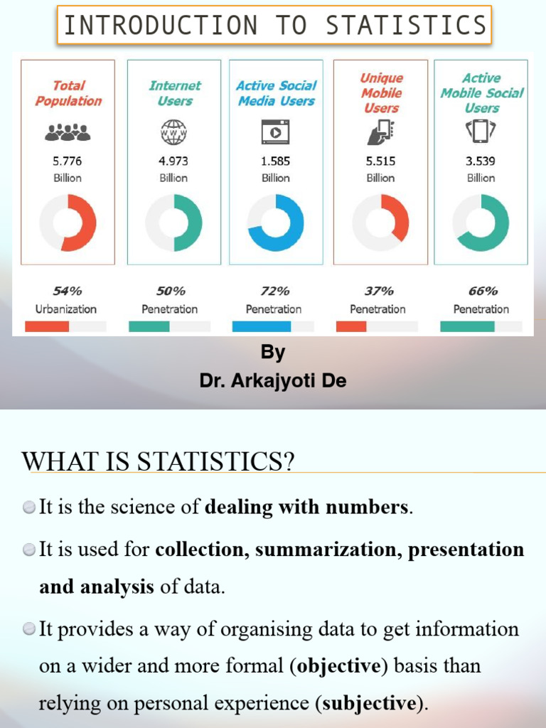 Introduction to Descriptive Statistics | PDF | Standard Deviation | Mean