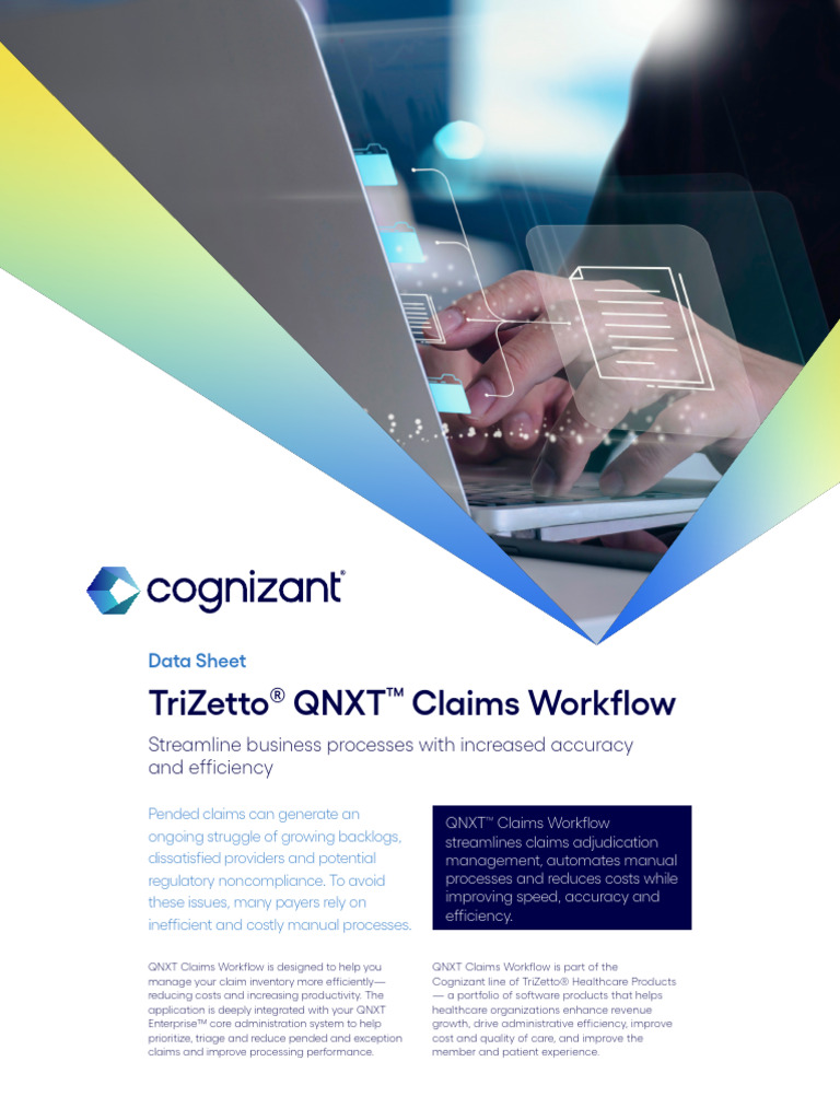 Cognizant Trizetto Qnxt Claims Workflow | PDF | Workflow | Business
