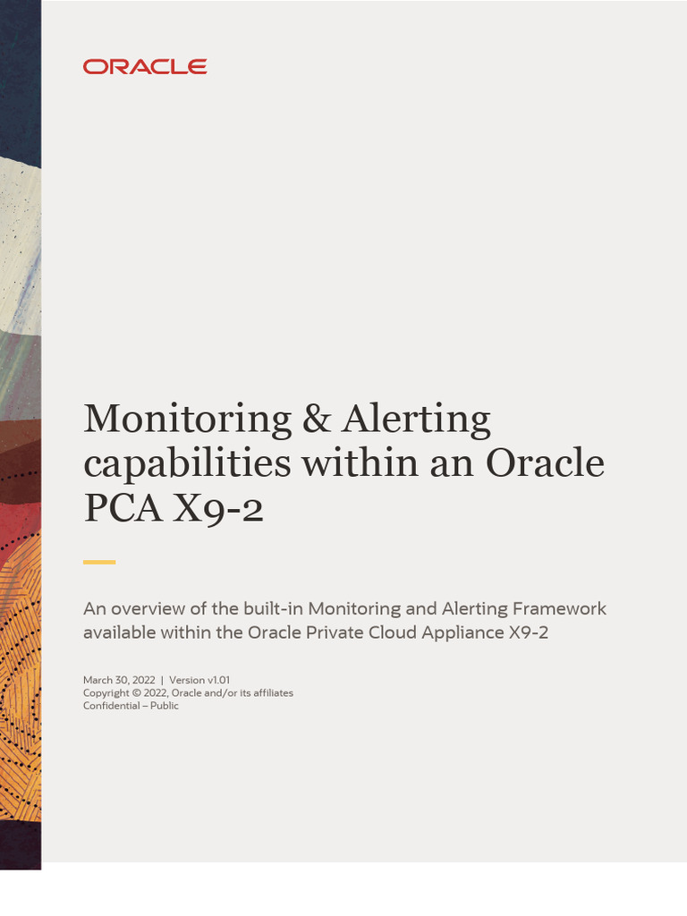 Oraclepcax9 2 Monitoring and Alerting | PDF | Icon (Computing ...