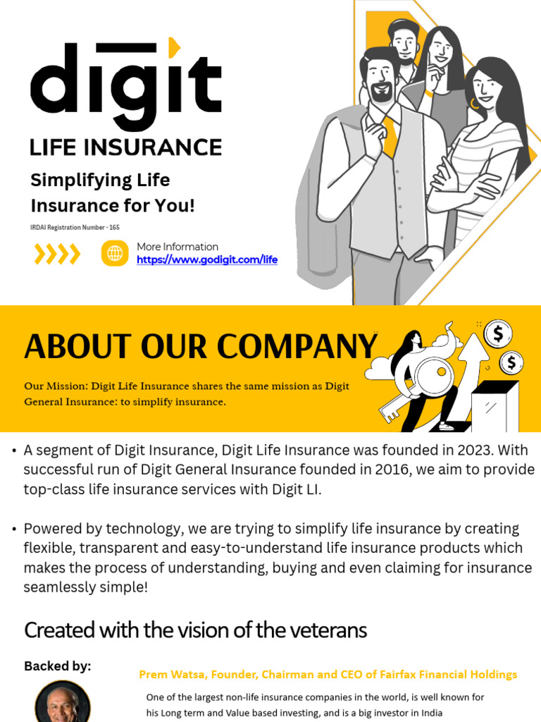About Our Company (1) | PDF | Insurance | Life Insurance