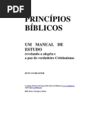 PRINCÍPIOS BÍBLICOS