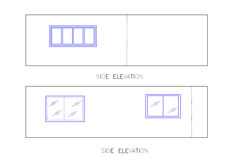 SIDE Elevations | PDF