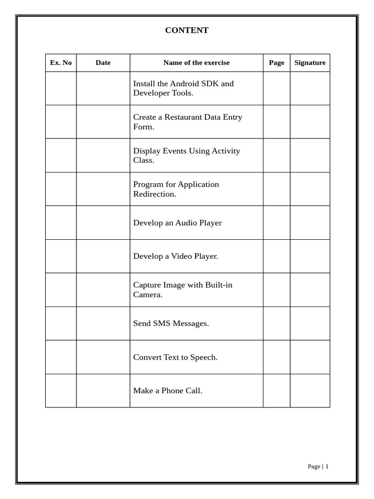 BCA MAD Practical Programs | PDF | Android (Operating System) | Bios