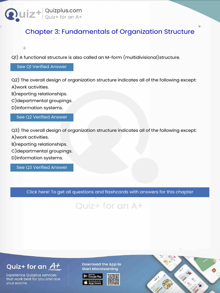 A Functional Structure is Also Called an Mform Multidivisionalstructure ...