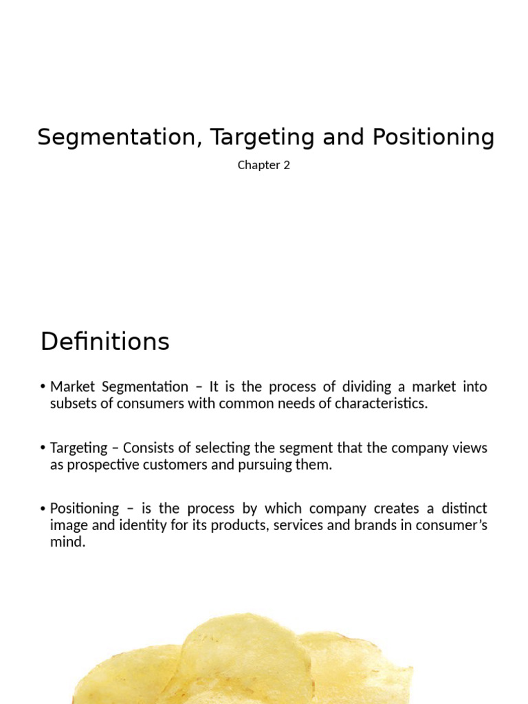 Segmentation, Targeting and Positioning | PDF | Market Segmentation | Brand