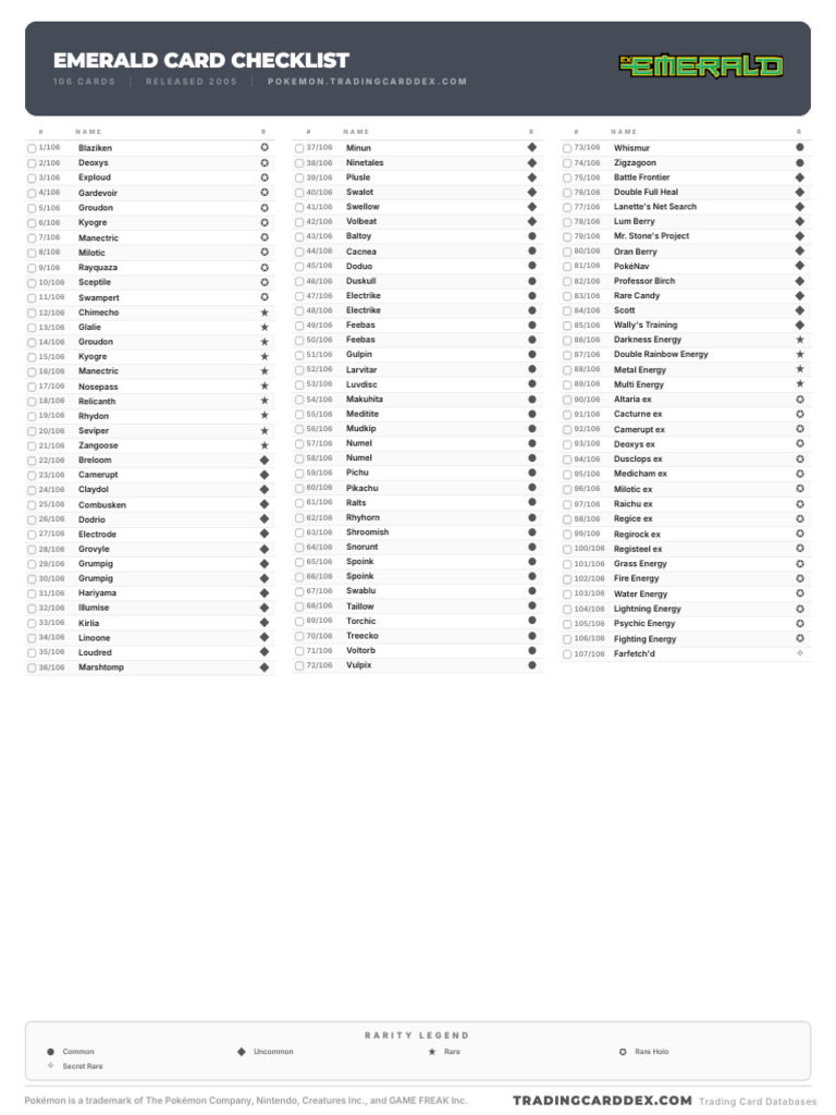 pokemon emerald card list of Japanese [XY6] Break [Pokemon Game] Singles | Buy from TCG Republic Pokemon Emerald EX Set -