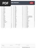 Pokemon 151 Card Checklist | PDF | Pokmon