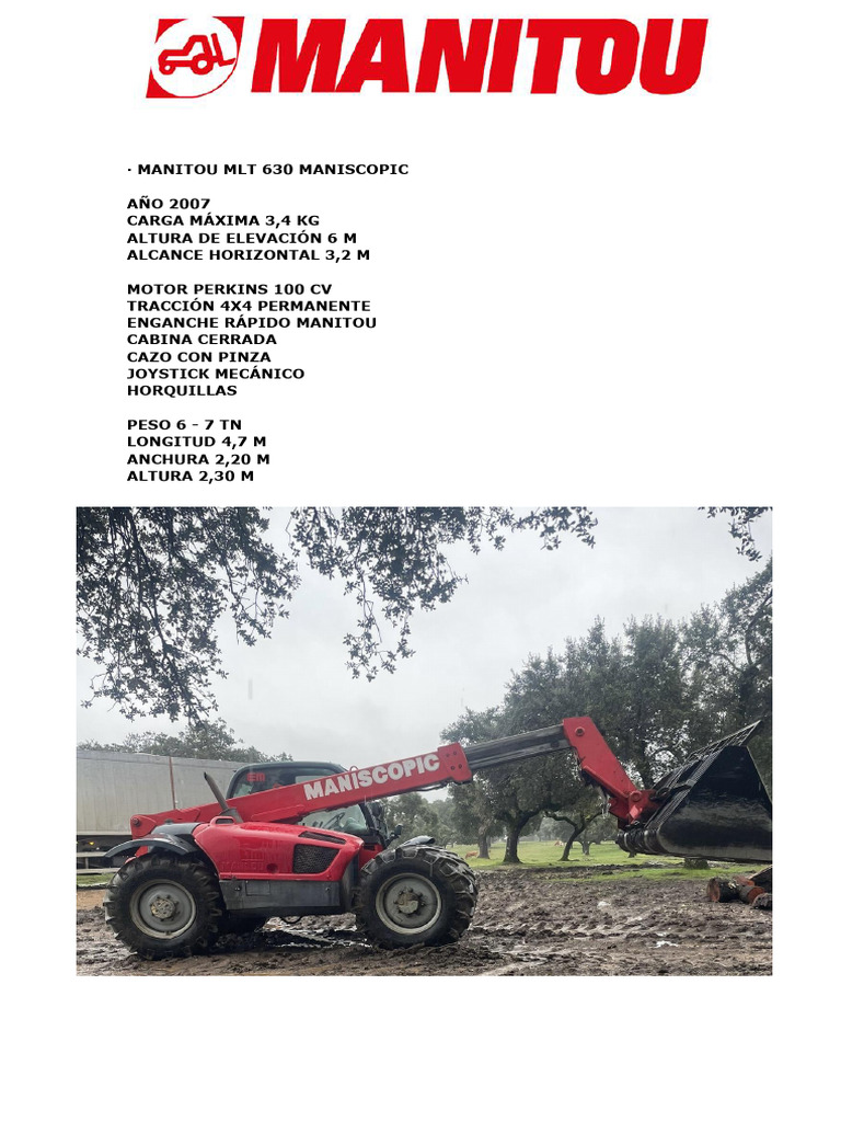 Manitou - 2007 | PDF