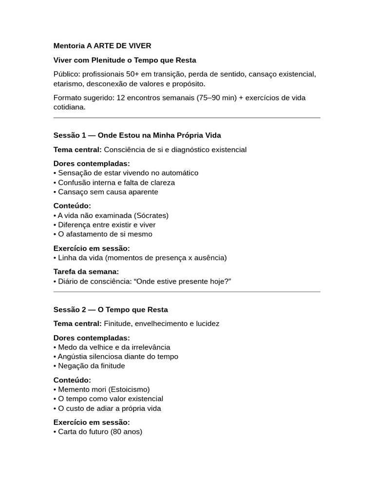 2026 SOPHIA - Aprimoramento Proj Completo Mentoria | PDF ...