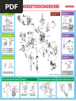 Honda GX Engine Adjustment Guide | PDF | Throttle | Nut (Hardware)