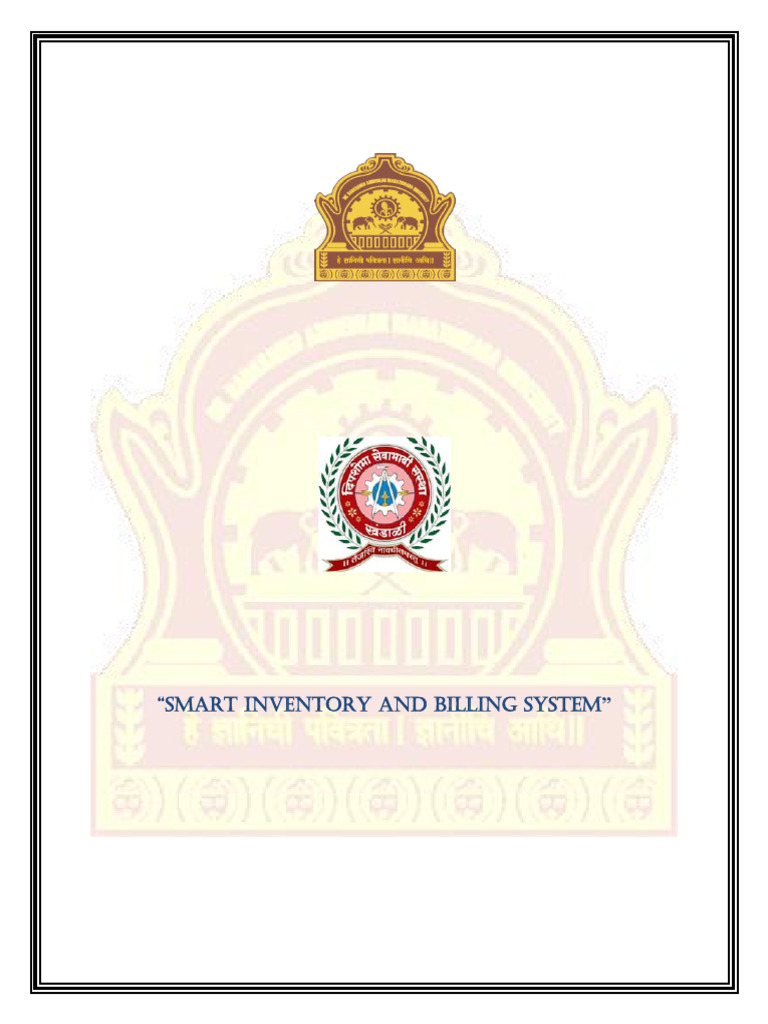 Smart Inventory and Billing System Final PDF | PDF | Microsoft Access ...