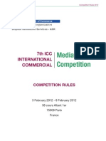 ICC Mediation Moot Competition RULES