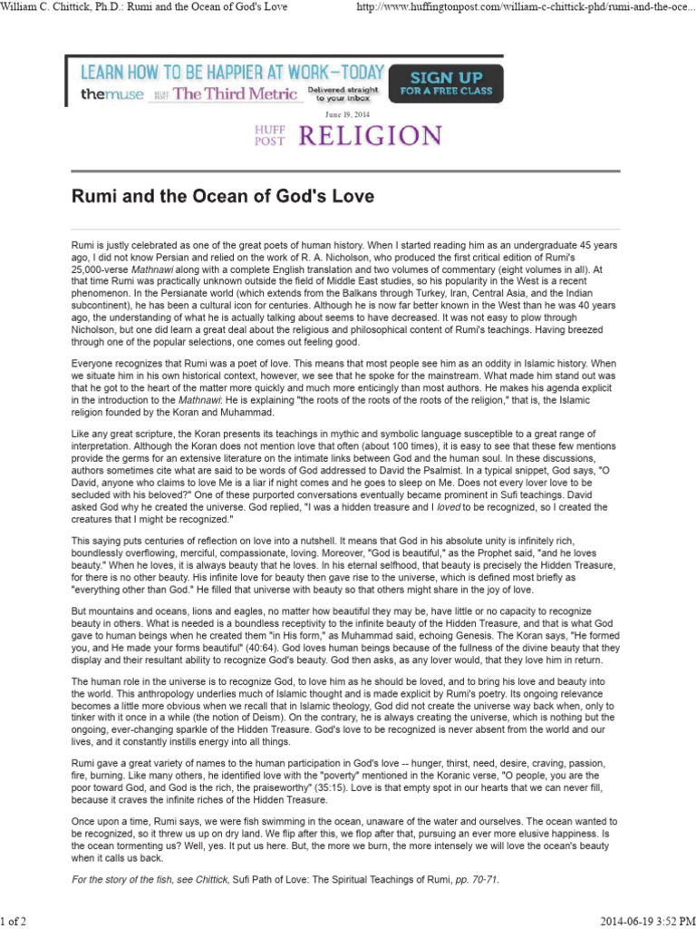 Rumi_and_the_Ocean_of_Gods_Love | PDF