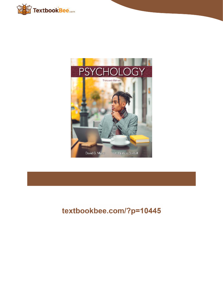 Psychology 13th Ed 13th Edition David G. Myers Full Version | PDF