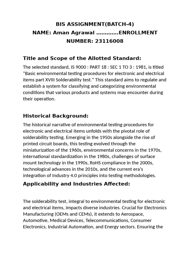 Bis Assignment[1] | PDF | Reliability Engineering