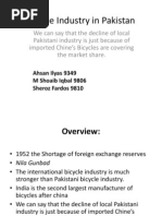 Bicycle Industry in Pakistan