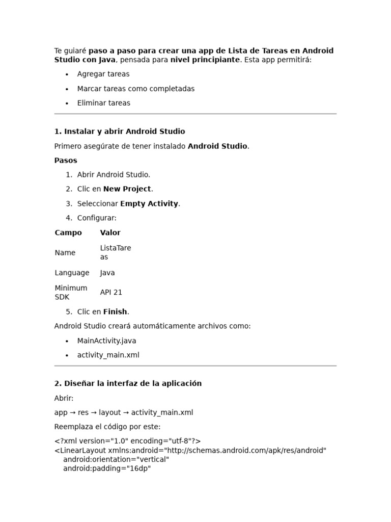 Te Guiaré Paso A Paso ANDROID II | PDF | Android (sistema operativo ...