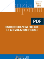 Ristrutturazioni Edilizie: Le Agevolazioni Fiscali