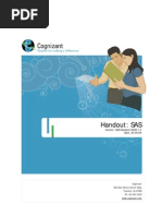 SAS Handout 1.0