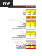 EPC Dimensioning Tool