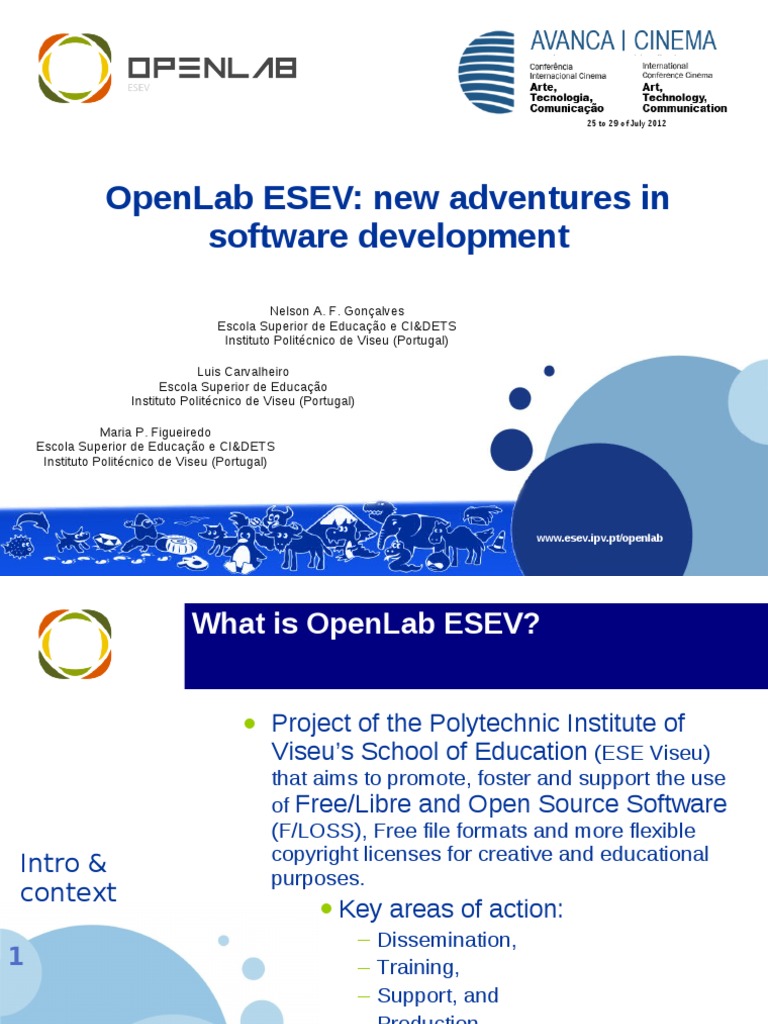 OpenLab ESEV New Adventures in Software Development PDF Free