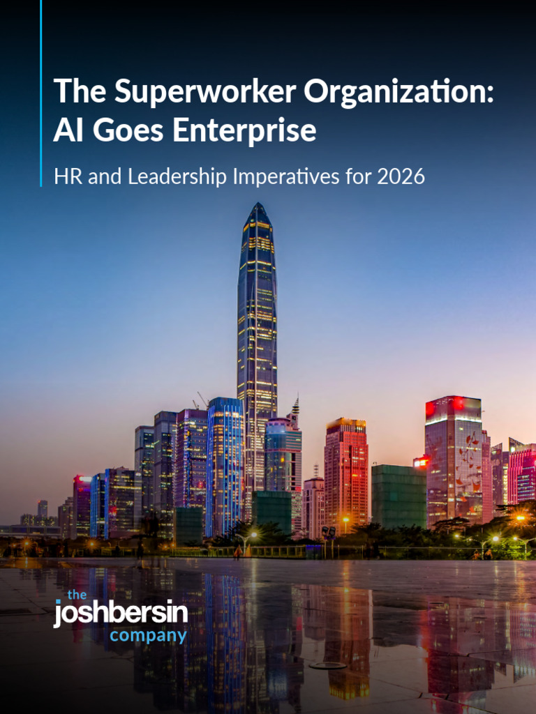 The Superworker Organization-Imperatives for 2026 Report - VF | PDF ...