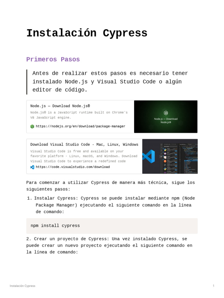 Insta Laci ó n Cypress | PDF | Script Java | Software del sistema