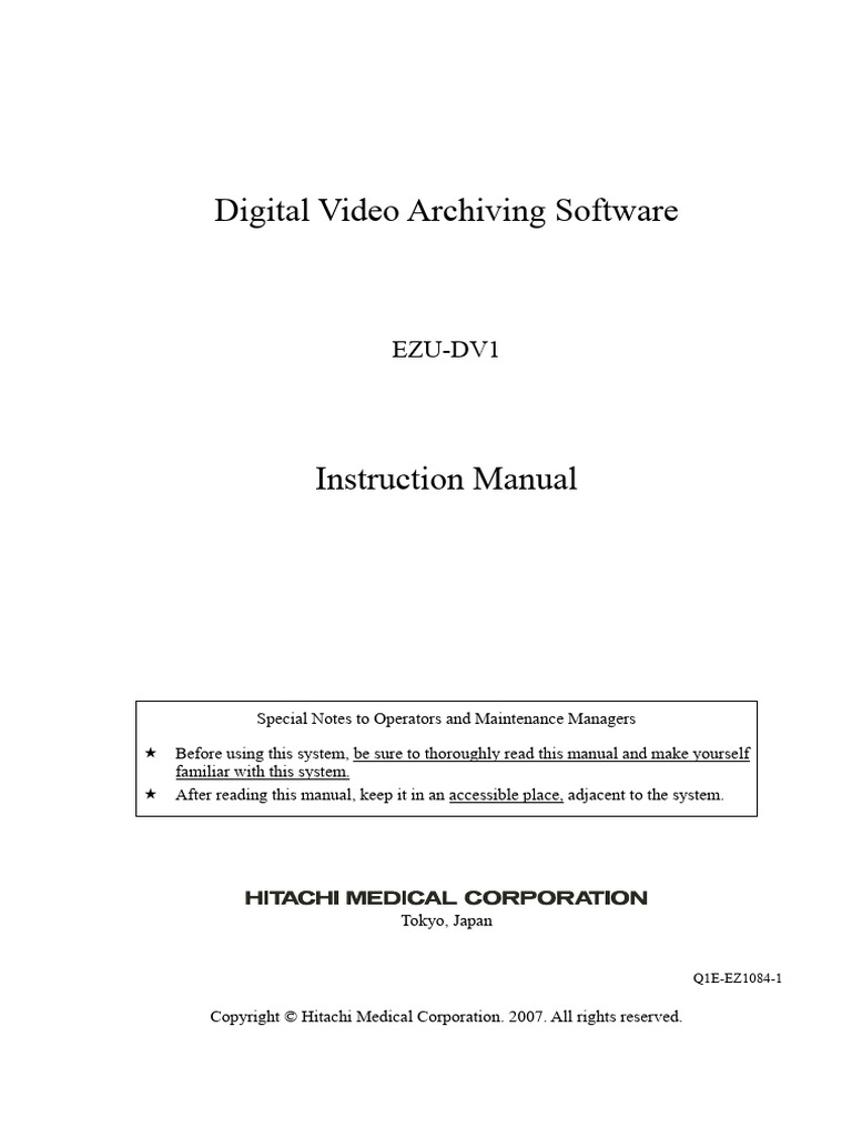 Digital Video Archiving Software | PDF | Data Compression | Microsoft ...